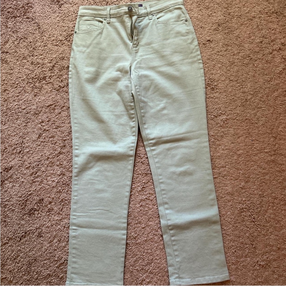 Gloria Vanderbilt Women's Light Tan Straight Leg Jeans